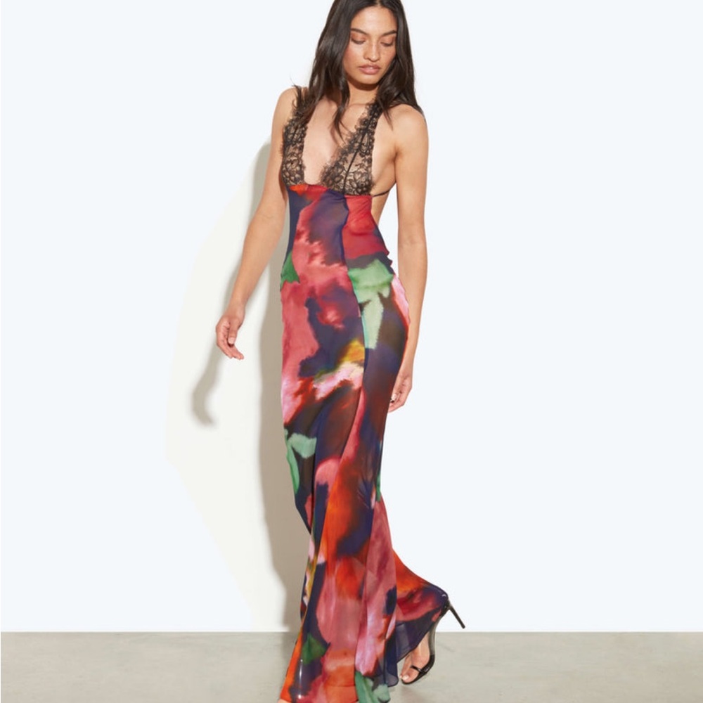 Rat & Boa Paula Floral Slip Dress - Picture 2 of 5